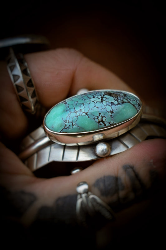 GECKO - Bracelet en Argent & Variscite Gecko