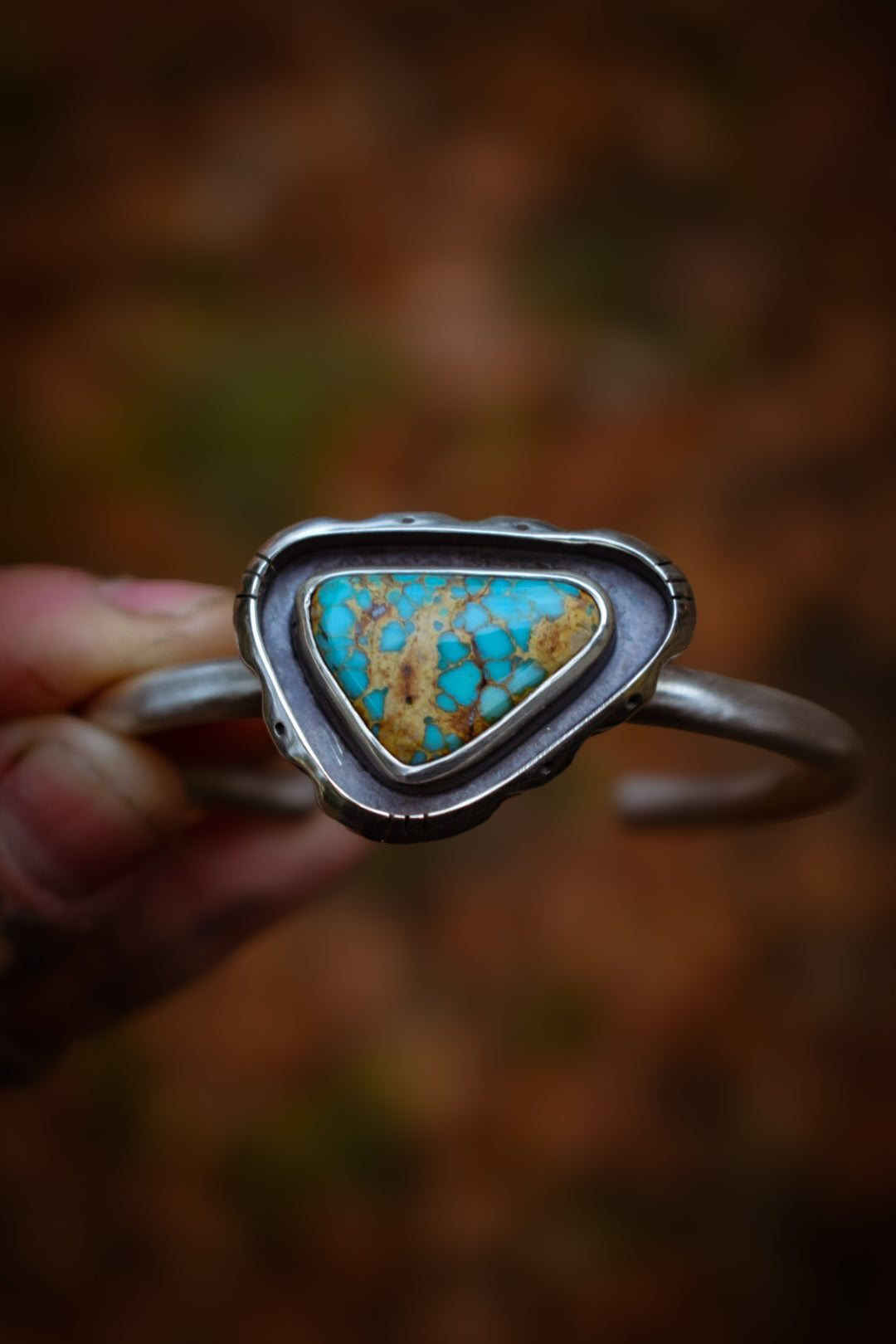 ROYSTON - Bracelet en Argent et Turquoise Royston