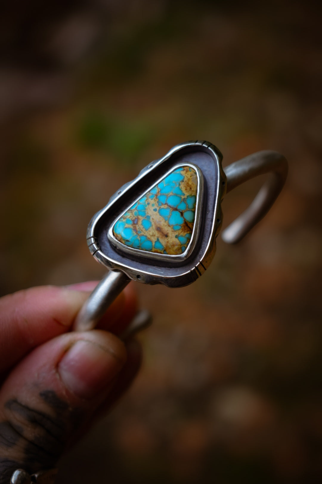 ROYSTON - Bracelet en Argent et Turquoise Royston
