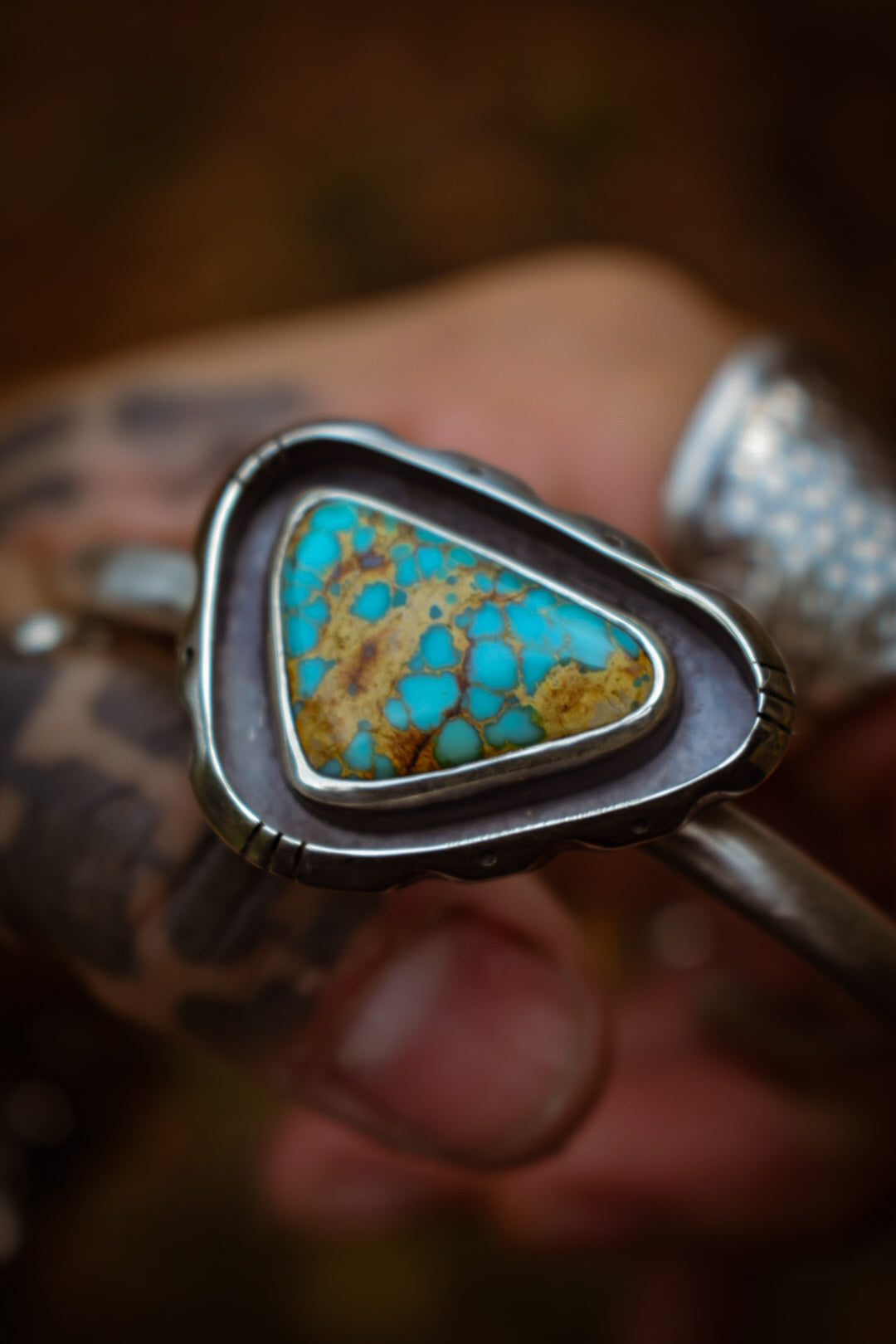 ROYSTON - Bracelet en Argent et Turquoise Royston