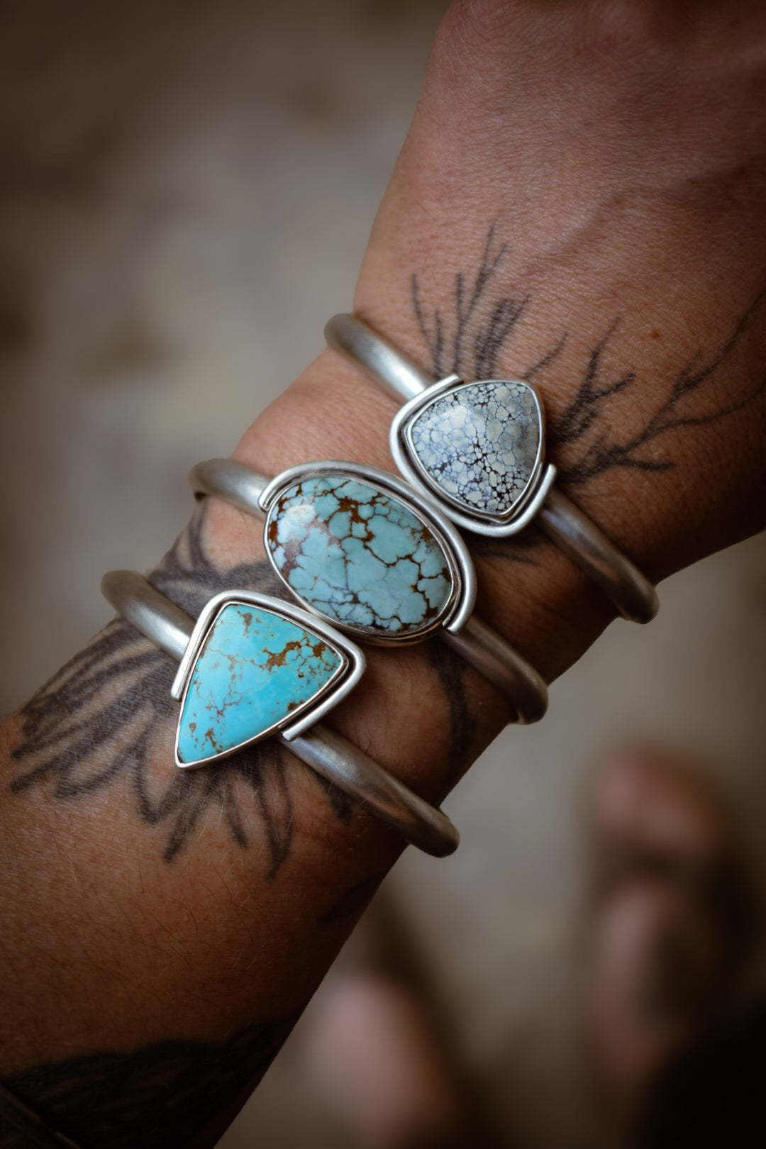 SOBRE - Bracelet en Argent & Turquoise