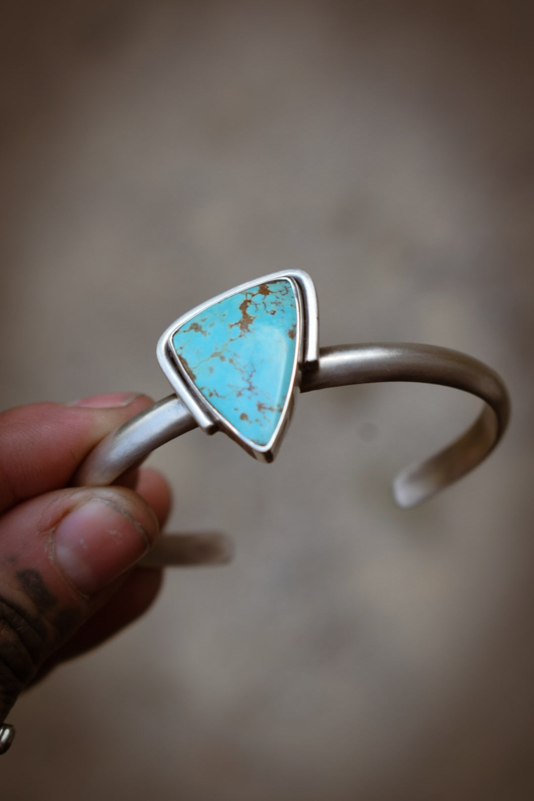 SOBRE - Bracelet en Argent & Turquoise