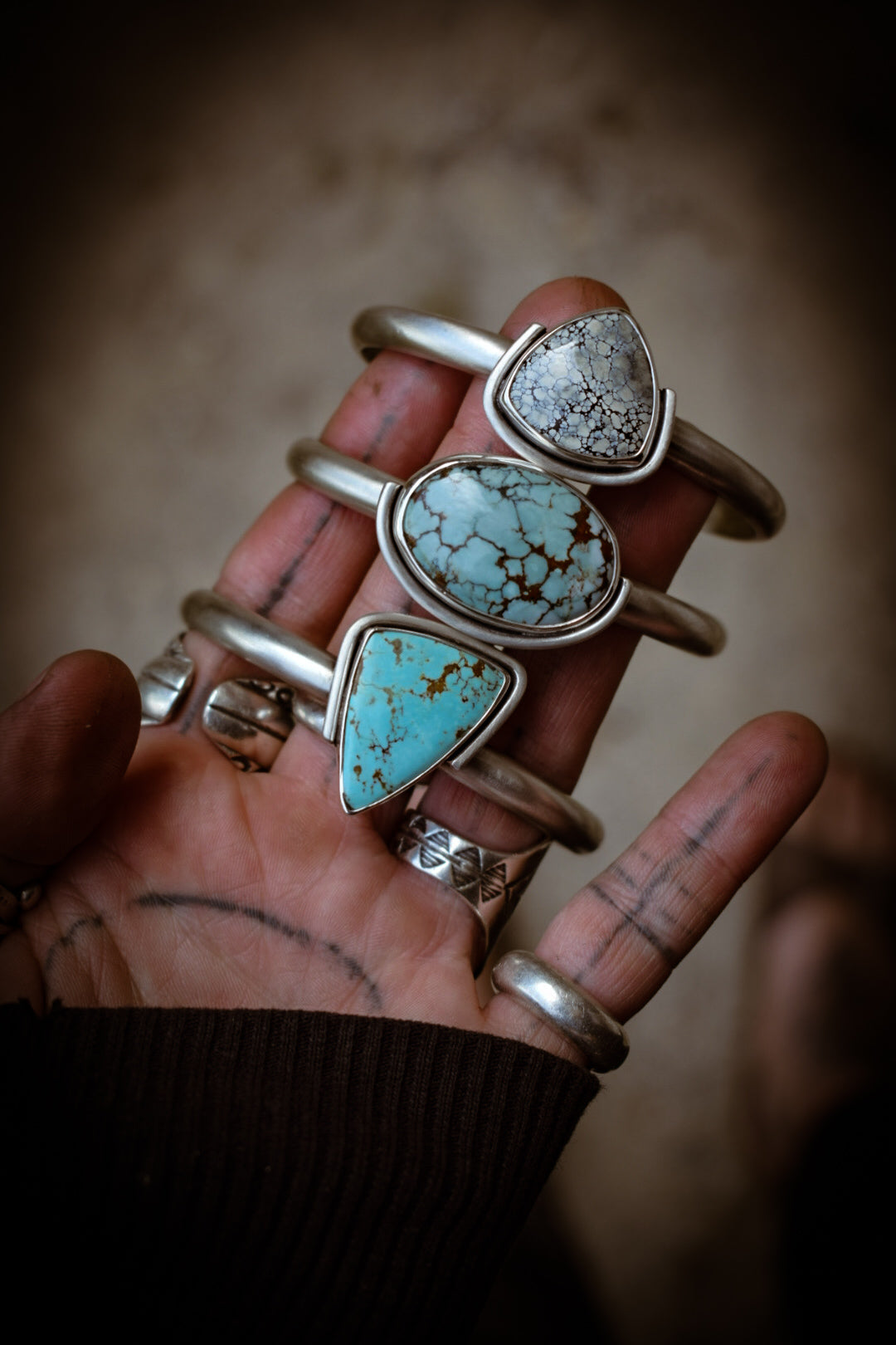 SOBRE - Bracelet en Argent & Turquoise
