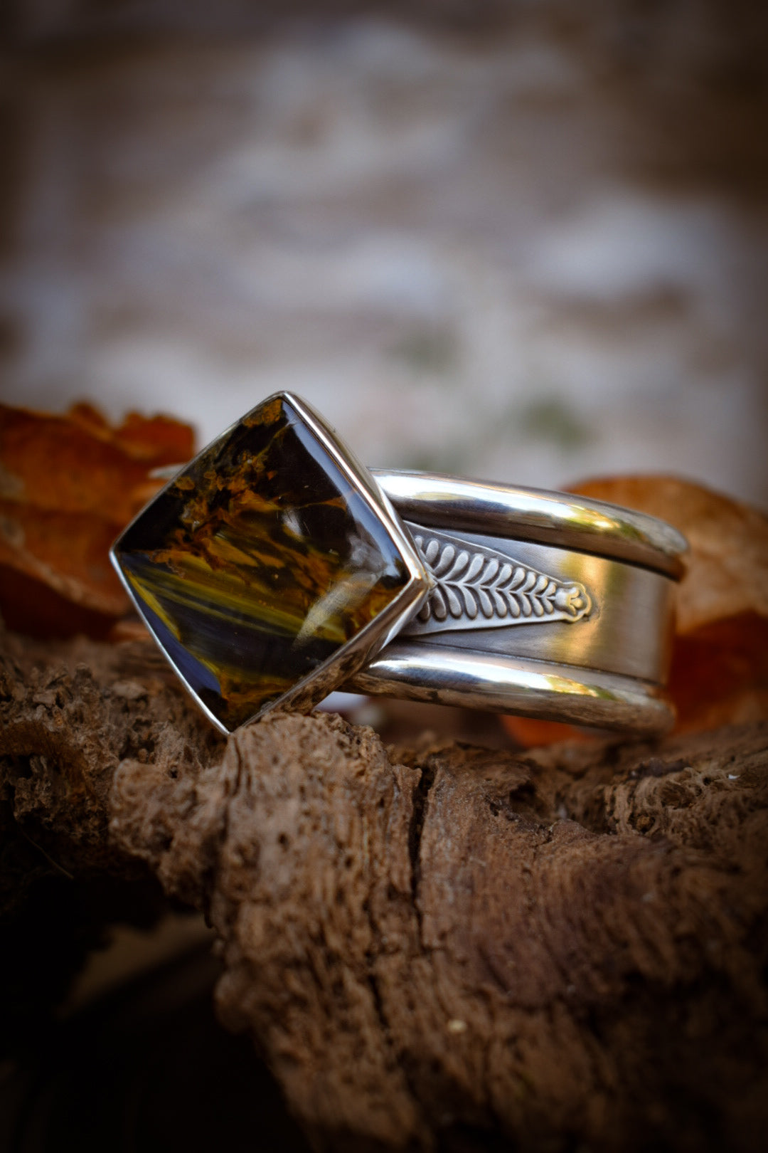 INSPIRAP’TION - Bracelet en Argent & Pietersite
