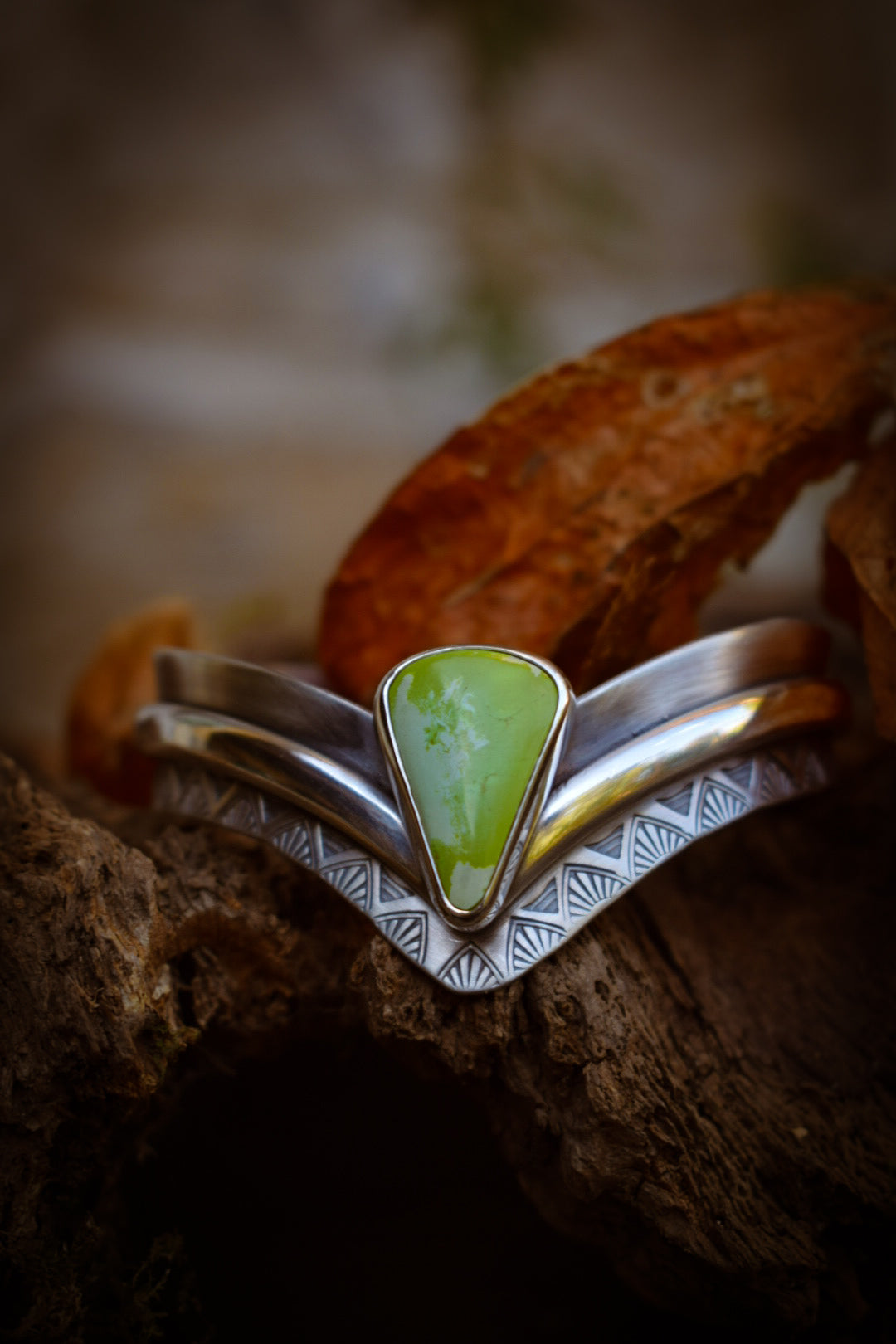 MANHATTAN - Bracelet en Argent & Turquoise Manhattan Green