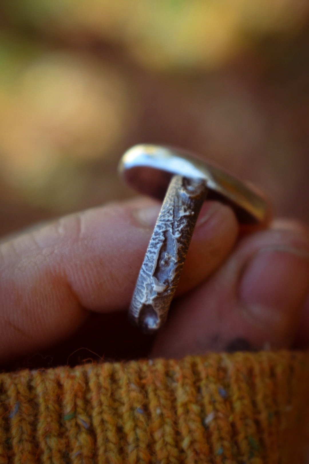 CANDYSHOP - Bague T56 en Argent & Calcédoine violette