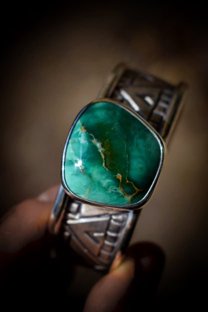 HIGH GRADE - Bracelet Variscite Broken Arrow