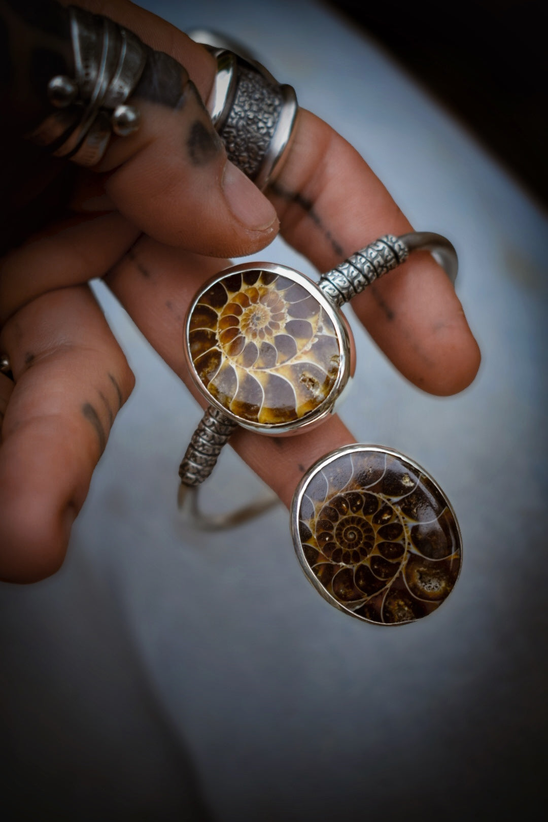 ORGANIQUE - Bracelet Ammonite