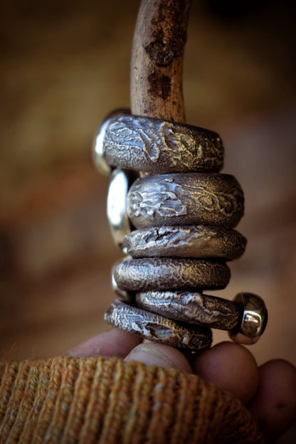 CANDYSHOP - Bague T56 en Argent & Calcédoine violette