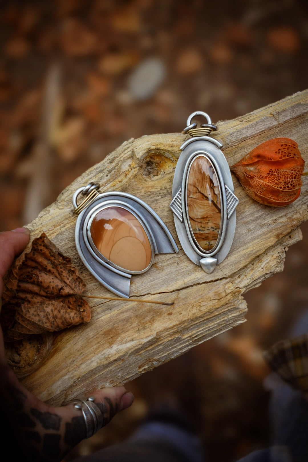 DÉSERT - Pendentif Jaspe Deschutes