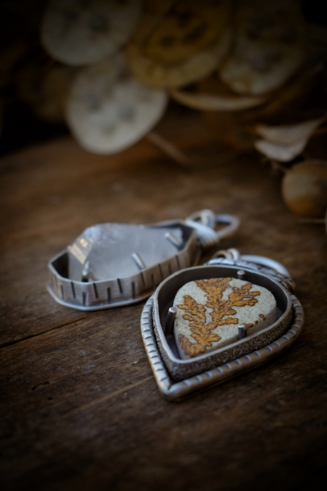 RUSTICA - Pendentif en Argent & Quartz