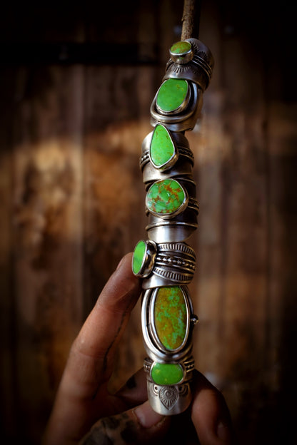 MANHATTAN - Bague T53 en Argent & Turquoise Manhattan Green
