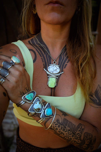 TRIANGLE - Bracelet Turquoise Royston