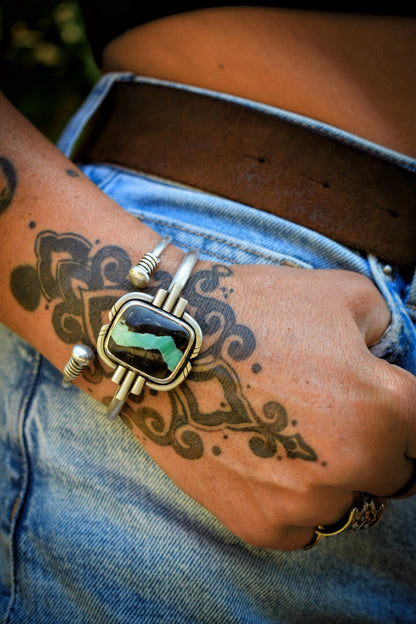 RIVIÈRE - Bracelet Variscite San Pedro