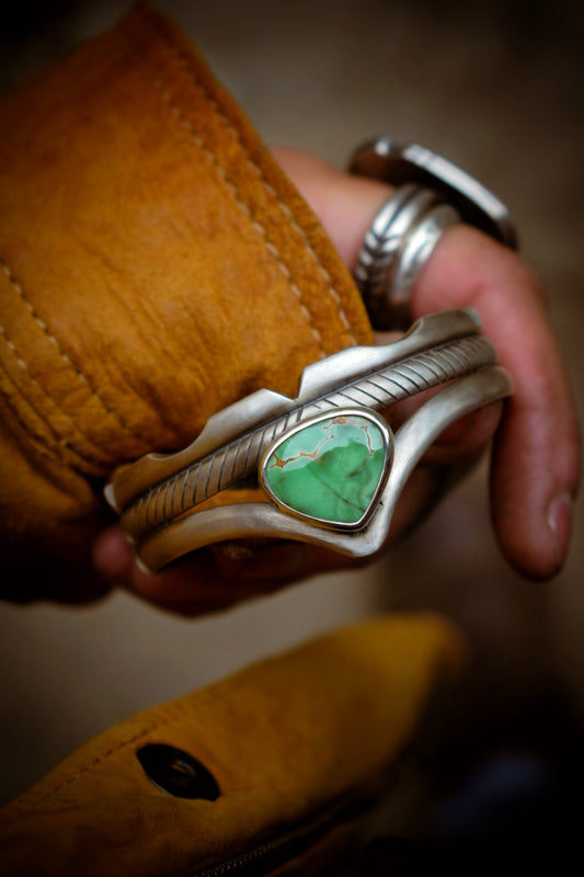 STARGATE - Bracelet Variscite Woodland station