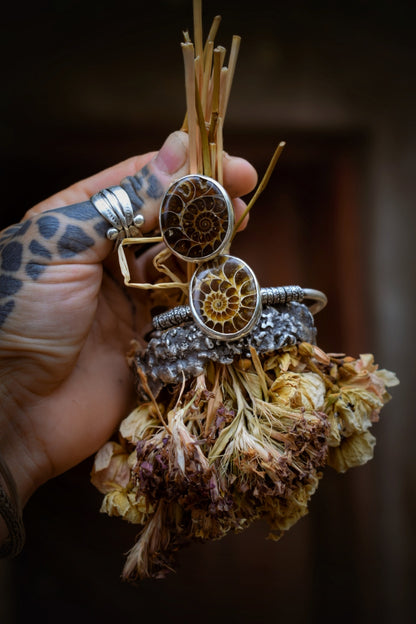 ORGANIQUE - Bracelet Ammonite