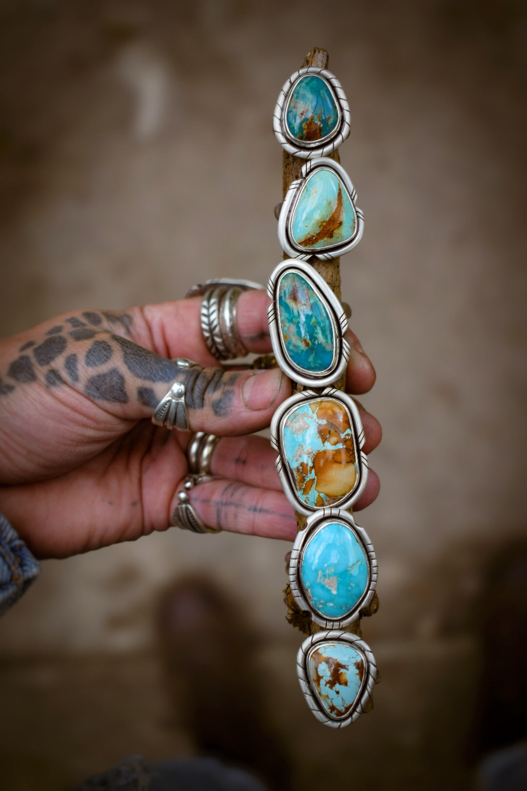 FOX - Bague T57 Turquoise Fox