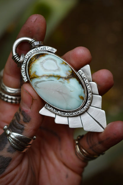 ALOE - Pendentif Aloe Variscite