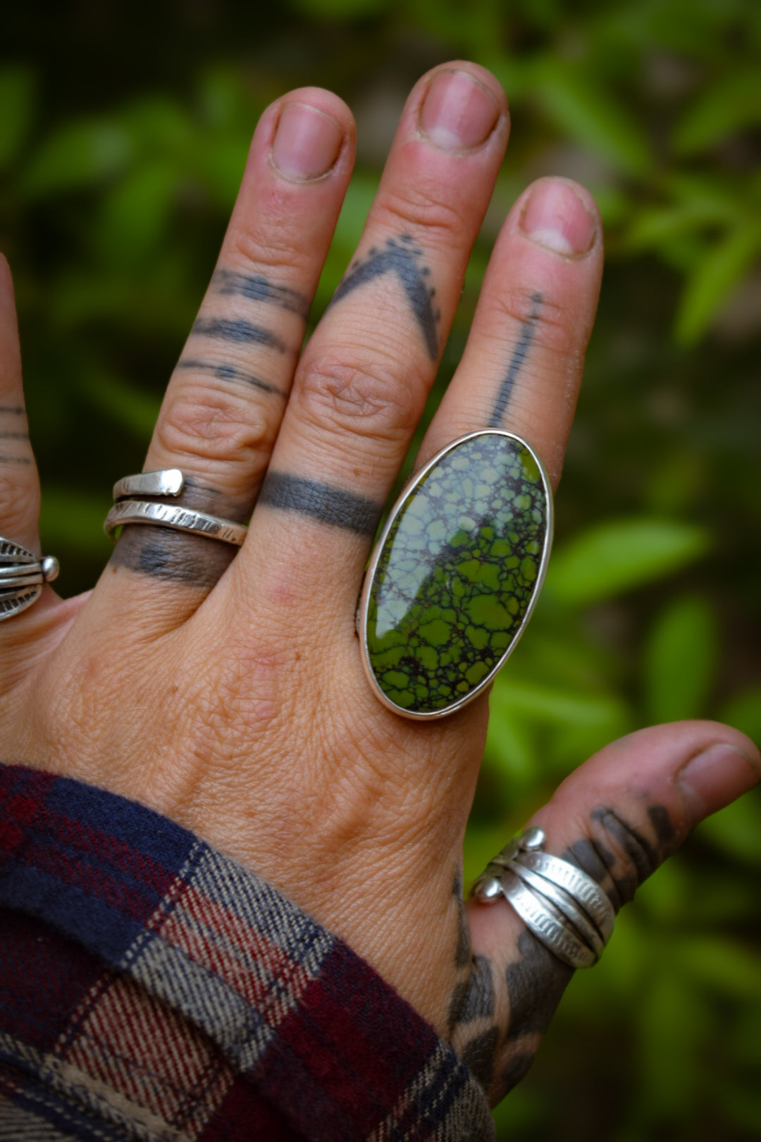 VERT - Bague T60 Turquoise Qingu