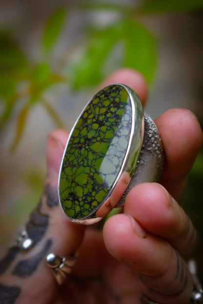 VERT - Bague T60 Turquoise Qingu