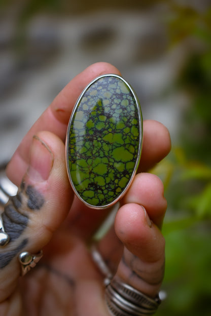 VERT - Bague T60 Turquoise Qingu