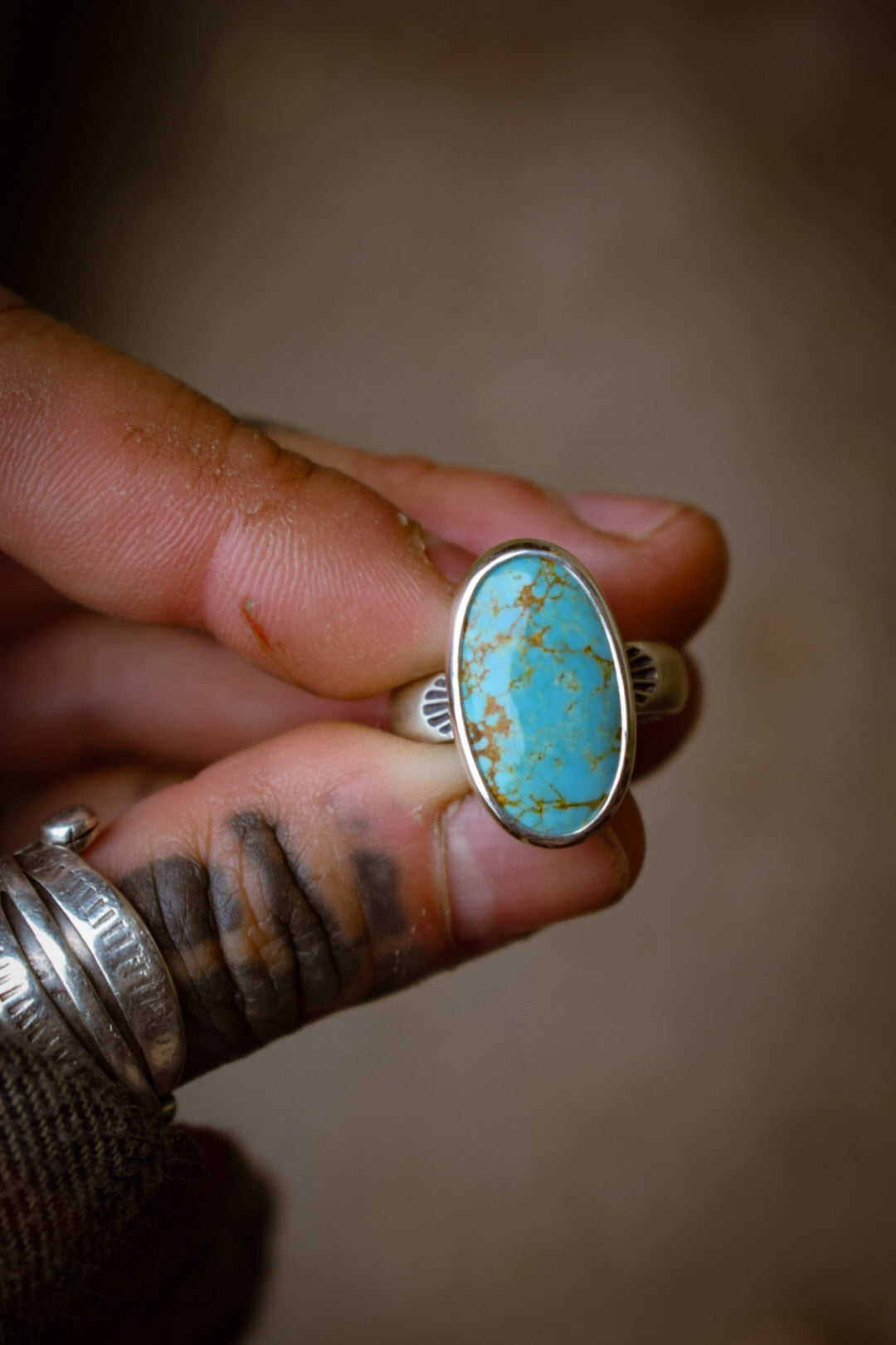 NUMBER8 - Bague Turquoise #8 T52