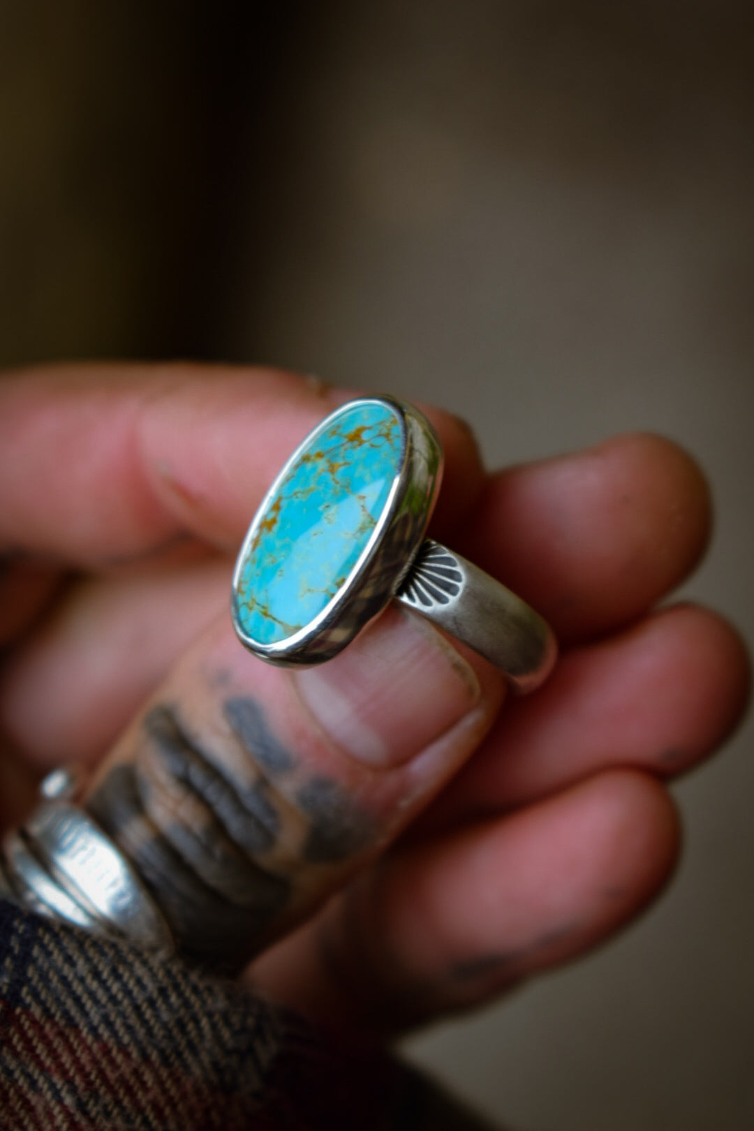 NUMBER8 - Bague Turquoise #8 T52