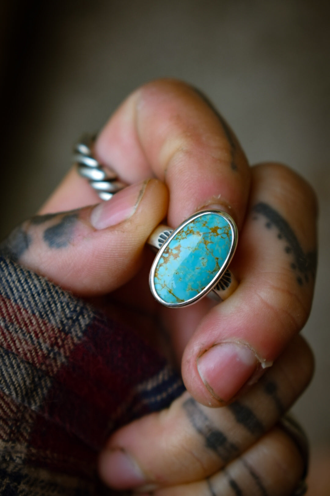 NUMBER8 - Bague Turquoise #8 T52