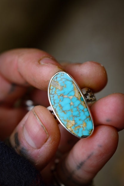 ROYSTON - Bague Turquoise Royston T56