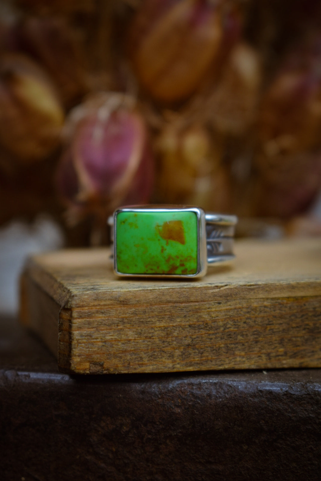 MANHATTAN - Bague T63 en Argent & Turquoise Manhattan Green