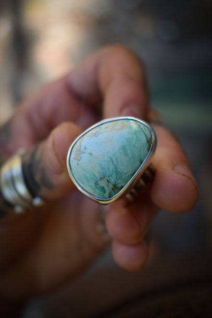 CARMEL MOUNTAIN - Bague Variscite T56