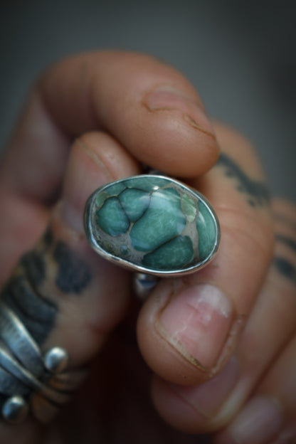 COLORS - Bague T56,5 Variscite Desert Bloom
