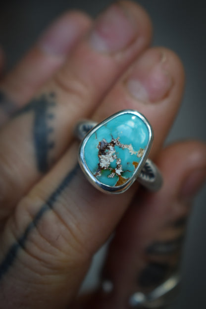 COLORS - Bague T59 Turquoise Royston