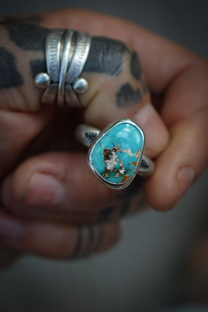 COLORS - Bague T59 Turquoise Royston