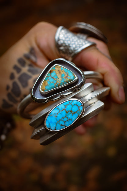 ROYSTON - Bracelet en Argent et Turquoise Royston