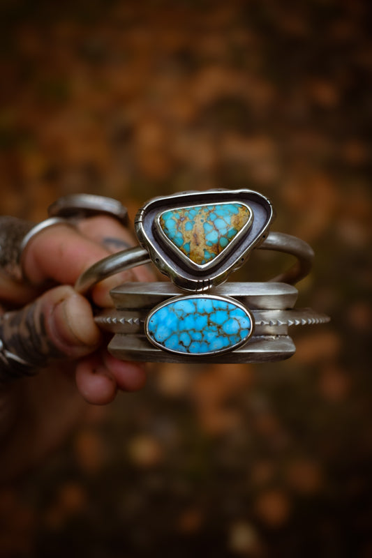 ROYSTON - Bracelet en Argent et Turquoise Royston