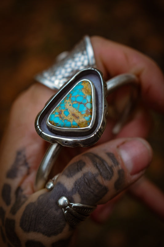 ROYSTON - Bracelet en Argent et Turquoise Royston