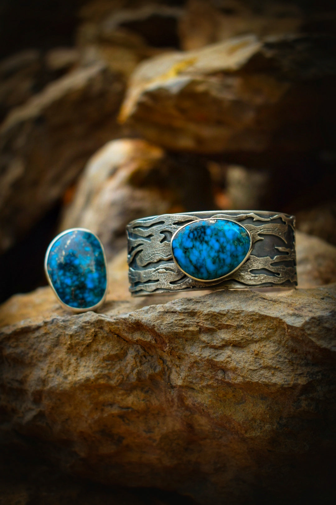 ANTIK - Bracelet Turquoise Kingman