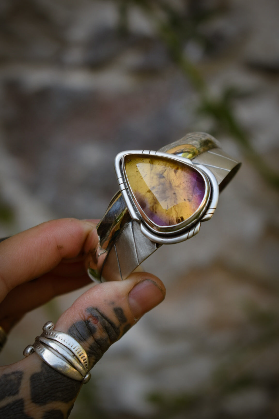 LUMIÈRE - Bracelet Amétrine
