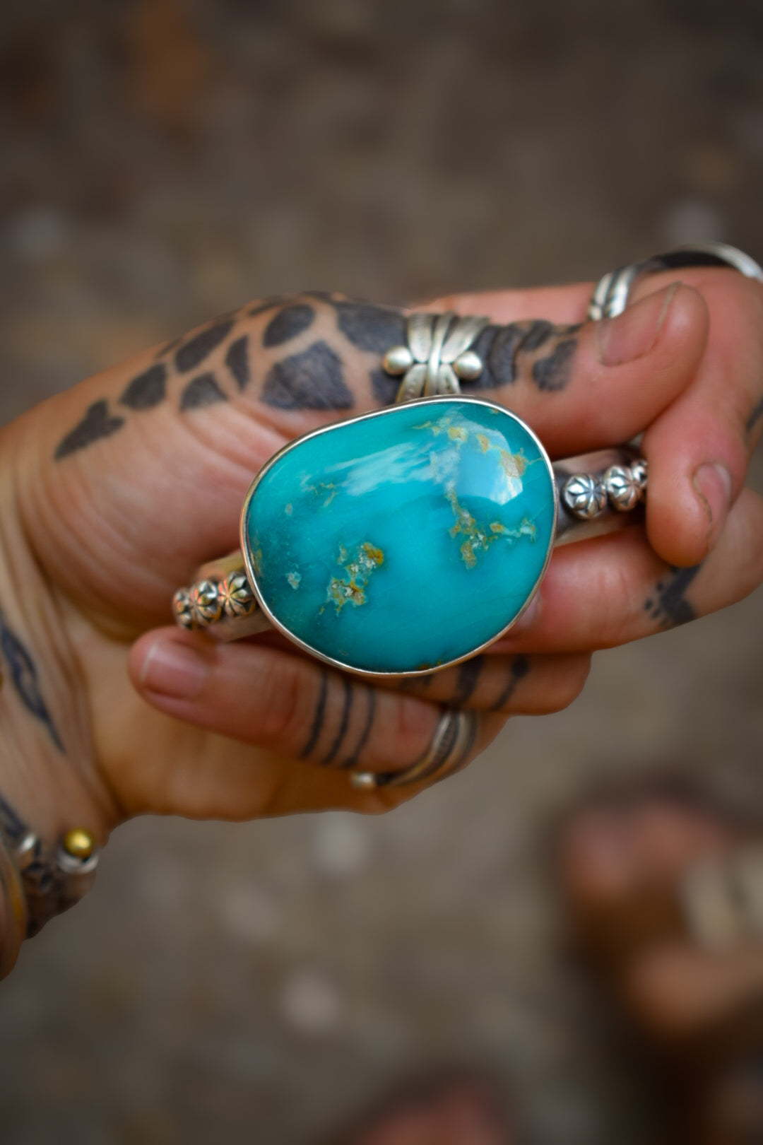 MASTOK - Bracelet Turquoise Kingman