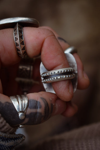 BLOOM - Bague T57 en Argent & Variscite Desert Bloom