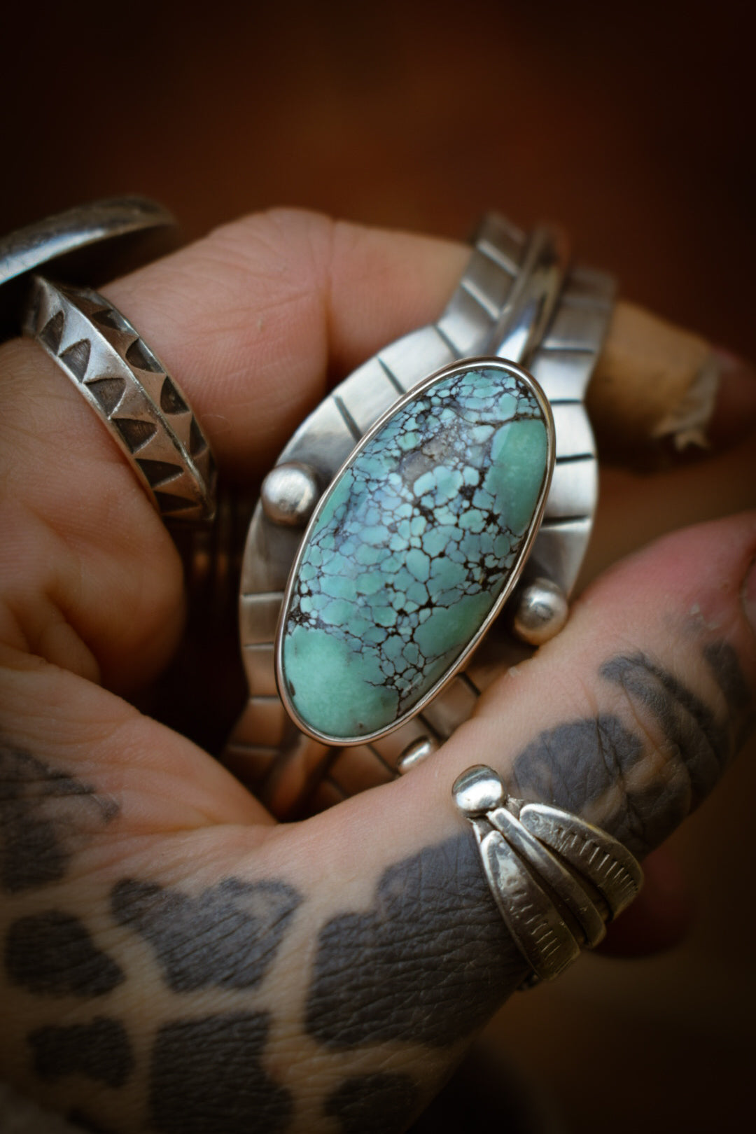 GECKO - Bracelet en Argent & Variscite Gecko
