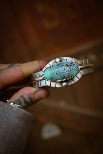 GECKO - Bracelet en Argent & Variscite Gecko