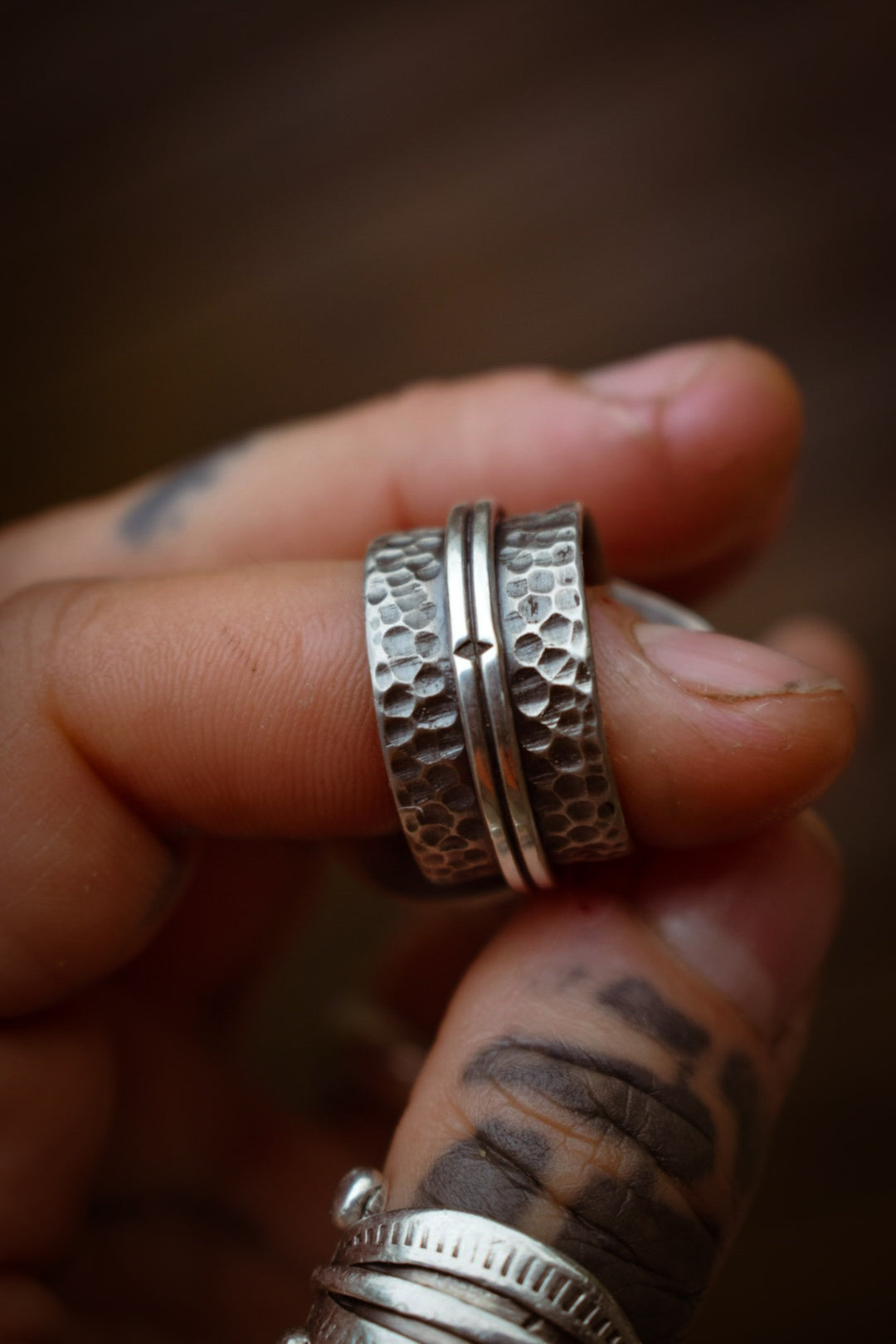 ROYSTON : Bague T57 en Argent & Turquoise Royston