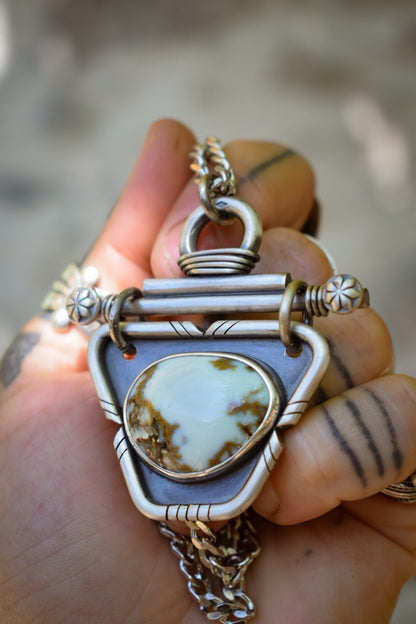 ALOE - Pendentif Aloé Variscite