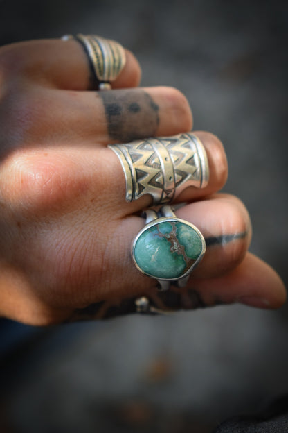 DAMELE - Bague T57 Variscite Damele