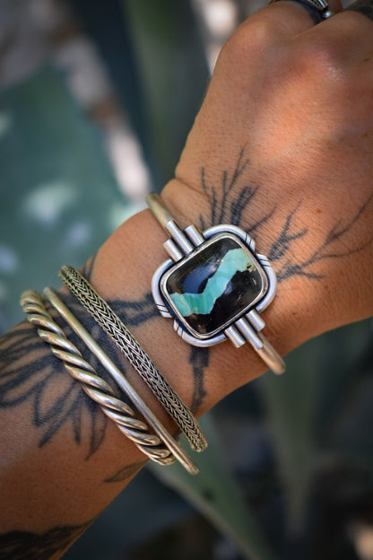 RIVIÈRE - Bracelet Variscite San Pedro