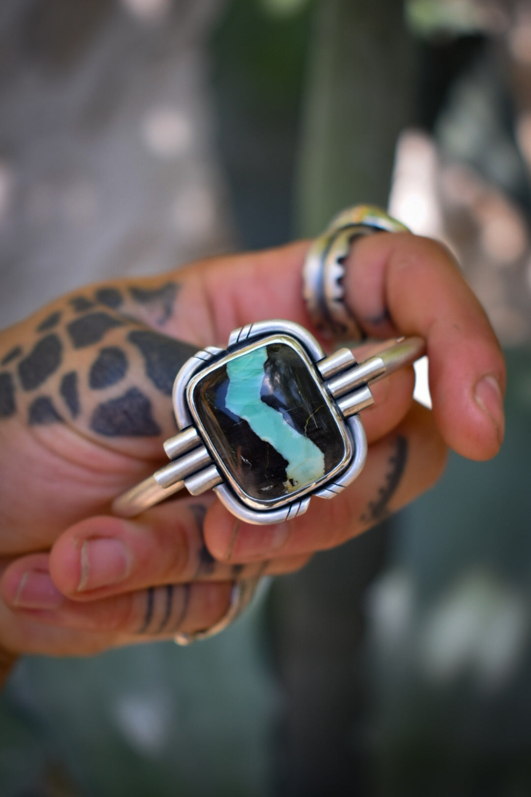 RIVIÈRE - Bracelet Variscite San Pedro