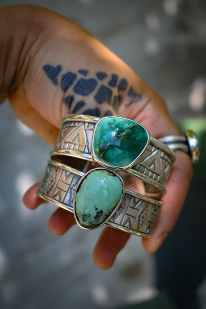 HIGH GRADE - Bracelet Variscite Broken Arrow