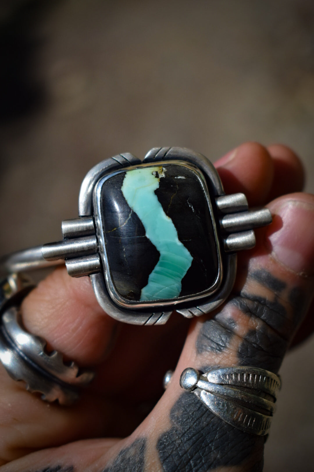 RIVIÈRE - Bracelet Variscite San Pedro